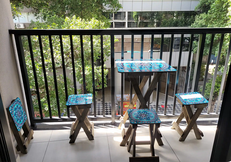 Studio Skylux com vista panorâmica incrível