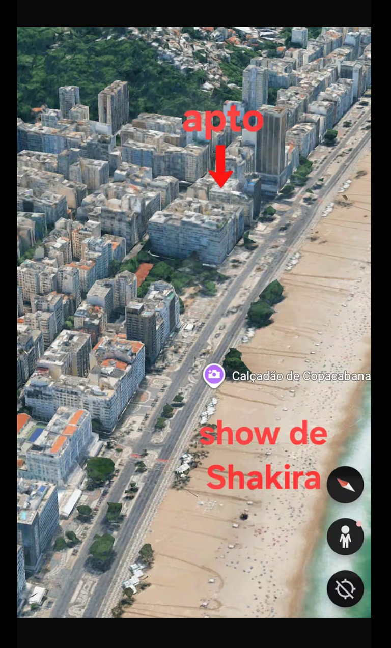 Caminho do Mar, a 100 metros de la Playa de Copacabana