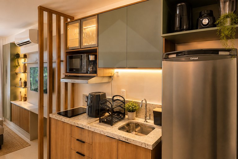 Estudio en Skylux con piscina térmica y rooftop | Haelo