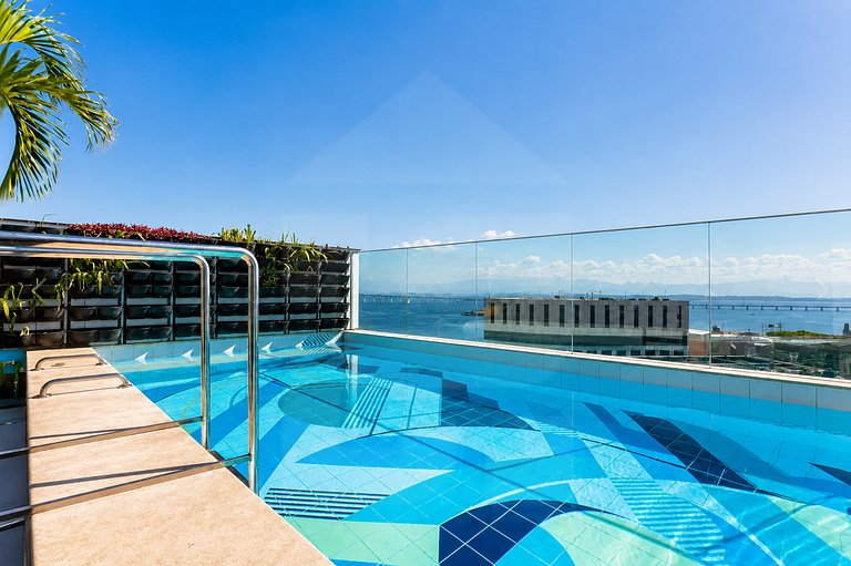 Estudio en Skylux con piscina térmica y rooftop | Haelo
