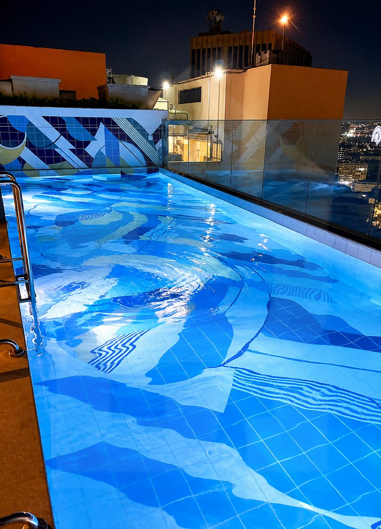 Estudio en Skylux con piscina térmica y rooftop | Haelo