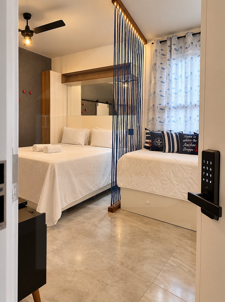 Style and sea: a welcoming retreat in Copacabana