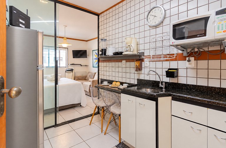 Flat in the center of, close to Praia do Forte